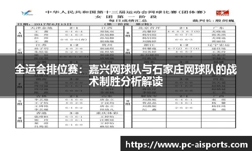 全运会排位赛：嘉兴网球队与石家庄网球队的战术制胜分析解读